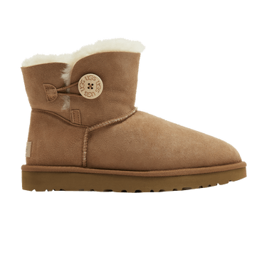 UGG Wmns Mini Bailey Button 2 Boot 'Chestnut'
