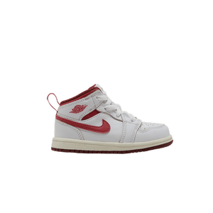 Air Jordan 1 Mid SE TD 'White Dune Red'