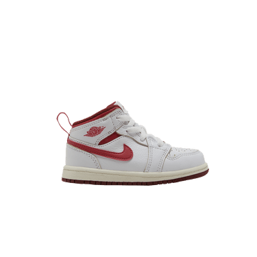 Air Jordan 1 Mid SE TD 'White Dune Red'