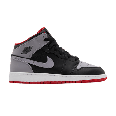 Air Jordan 1 Mid GS 'Bred Shadow'