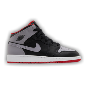 Air Jordan 1 Mid GS 'Bred Shadow'