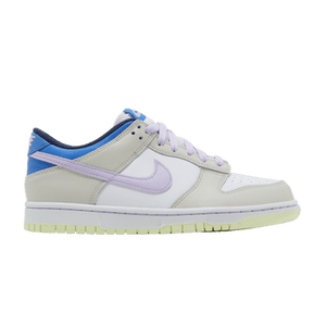 Nike Dunk Low GS 'Khaki Blue Pink'