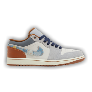 Air Jordan 1 Low SE 'Repaired Denim Swoosh'