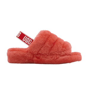 UGG Wmns Fluff Yeah Slide 'Red Currant'