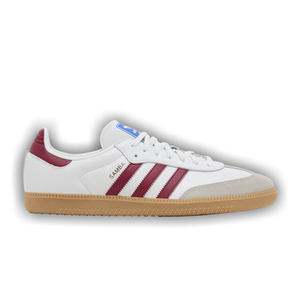 adidas Men's Samba OG 'White Burgundy Gum'