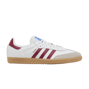 adidas Men's Samba OG 'White Burgundy Gum'