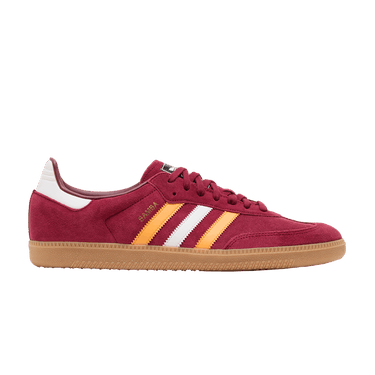 adidas Samba OG 'Collegiate Burgundy Yellow'