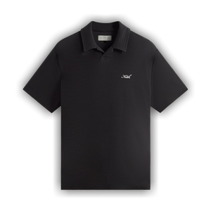 Kith Micro Waffle Drew Polo 'Black'