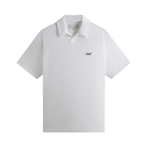 Kith Micro Waffle Drew Polo 'White'