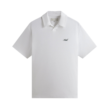 Kith Micro Waffle Drew Polo 'White'