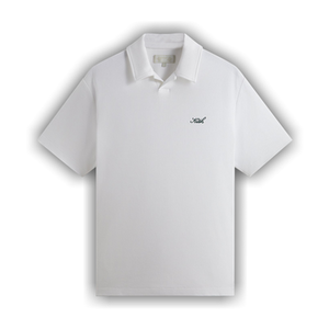 Kith Micro Waffle Drew Polo 'White'