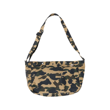 BAPE 1st Camo Cordura Shoulder Bag 'Yellow'