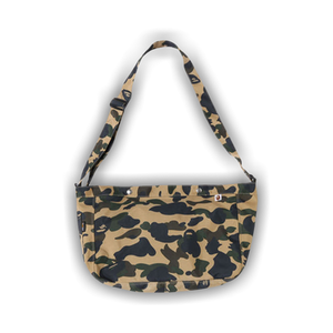 BAPE 1st Camo Cordura Shoulder Bag 'Yellow'