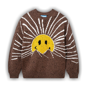Market Smiley Sunrise Sweater 'Acorn'