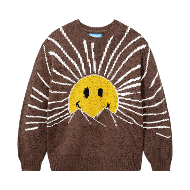 Market Smiley Sunrise Sweater 'Acorn'
