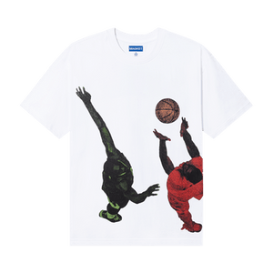 Market Jump Ball T-Shirt 'White'