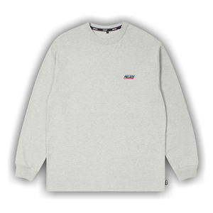 Palace Basically A Long-Sleeve 'Grey Marl'