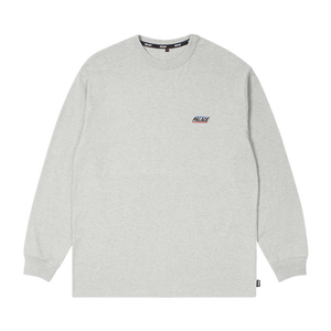 Palace Basically A Long-Sleeve 'Grey Marl'