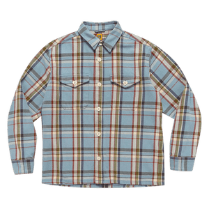 Human Made Check Shirt 'Blue'