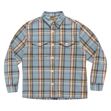 Human Made Check Shirt 'Blue'