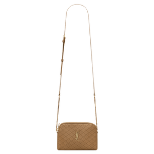 Saint Laurent Gaby Zipped Pouch 'Dark Cork'