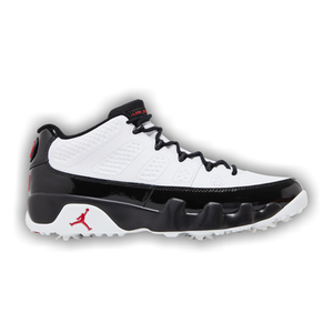 Air Jordan 9 Low Golf 'White Black True Red'