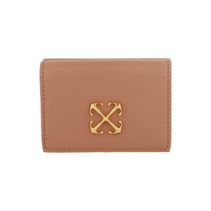 Off-White Jitney Mini Compact Wallet 'Nude'