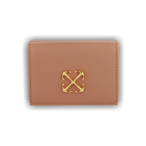 Off-White Jitney Mini Compact Wallet 'Nude'