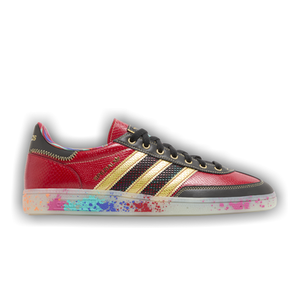 S.E.E.D. x adidas Handball Spezial 'Scarlet Gold Paint Splatter'