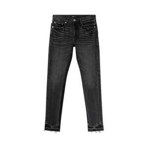 PURPLE BRAND Shadow Inseam Low Rise Slim Jeans 'Black'