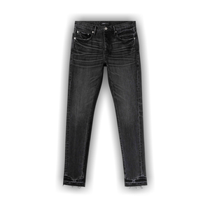 PURPLE BRAND Shadow Inseam Low Rise Slim Jeans 'Black'