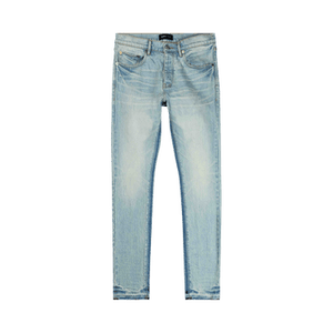 PURPLE BRAND Shadow Inseam Low Rise Slim Jeans 'Light Indigo'