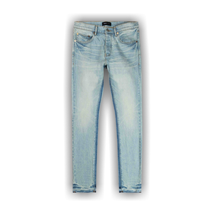 PURPLE BRAND Shadow Inseam Low Rise Slim Jeans 'Light Indigo'