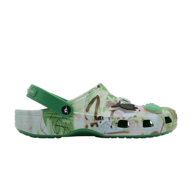 Futura Laboratories x Crocs Classic Clog 'Green Ivy'