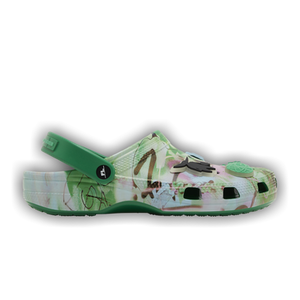 Futura Laboratories x Crocs Classic Clog 'Green Ivy'
