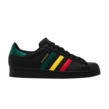 adidas Superstar 'Rasta - Black'