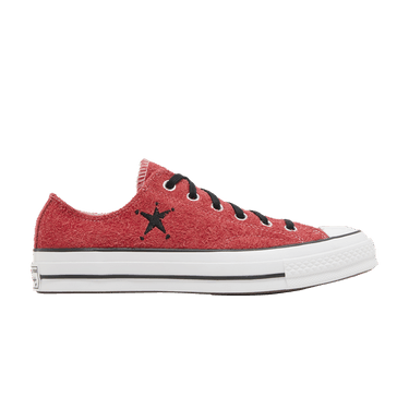 Stussy x Converse Chuck 70 Low 'Poppy Red'