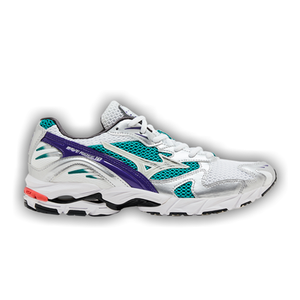 Mizuno Wave Rider 10 'White Silver Teal Blue'
