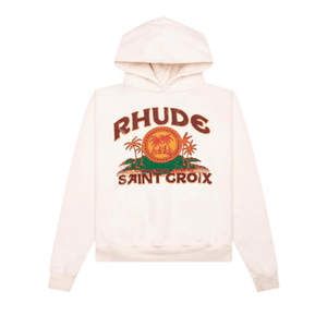 Rhude Saint Croix Hoodie 'Vintage White'