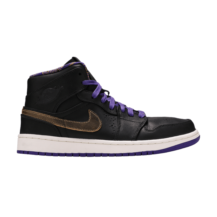 Air Jordan 1 Mid Noveau 'BHM' 629151 009