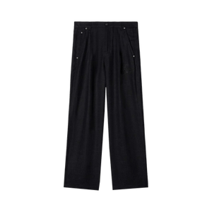Off-White Wide Leg Trousers 'Black'