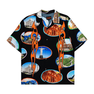 Pleasures 7 Wonder Camp Shirt 'Black'