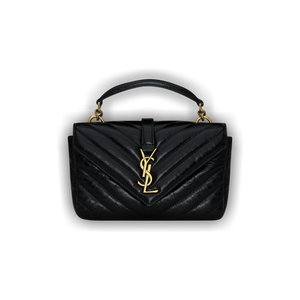 Saint Laurent College Mini Chain Bag 'Noir'