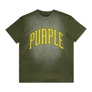 PURPLE BRAND Heavy Jersey Short-Sleeve Tee 'Green'