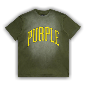 PURPLE BRAND Heavy Jersey Short-Sleeve Tee 'Green'