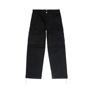 PURPLE BRAND Double Pocket Cargo 'Black'