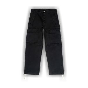 PURPLE BRAND Double Pocket Cargo 'Black'