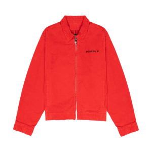PURPLE BRAND Cord Flannel Lined Jacket 'Red'