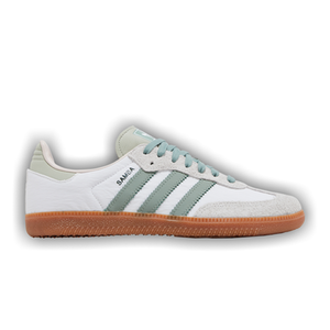 adidas Wmns Samba OG 'White Silver Green'