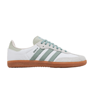adidas Wmns Samba OG 'White Silver Green'